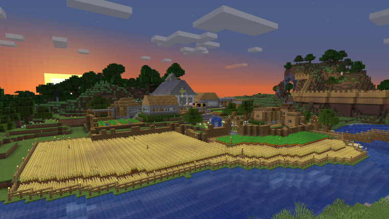 Красивые картинки майнкрафт