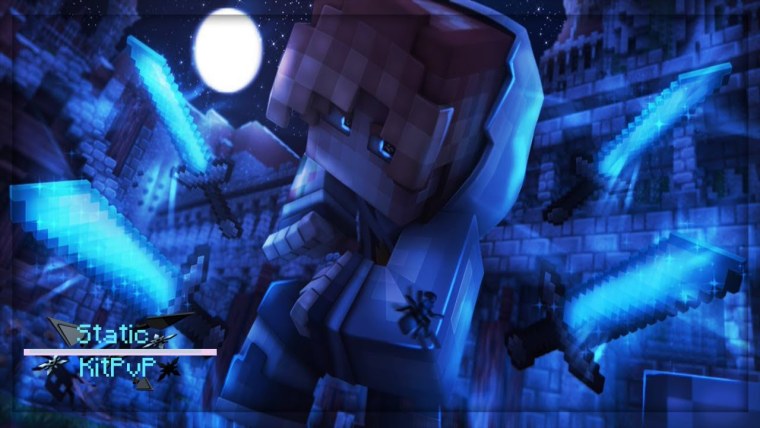 Майнкрафт синий