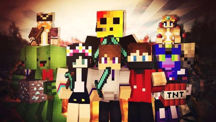 Обои для МАЙНКРАФТЕРОВ девочек