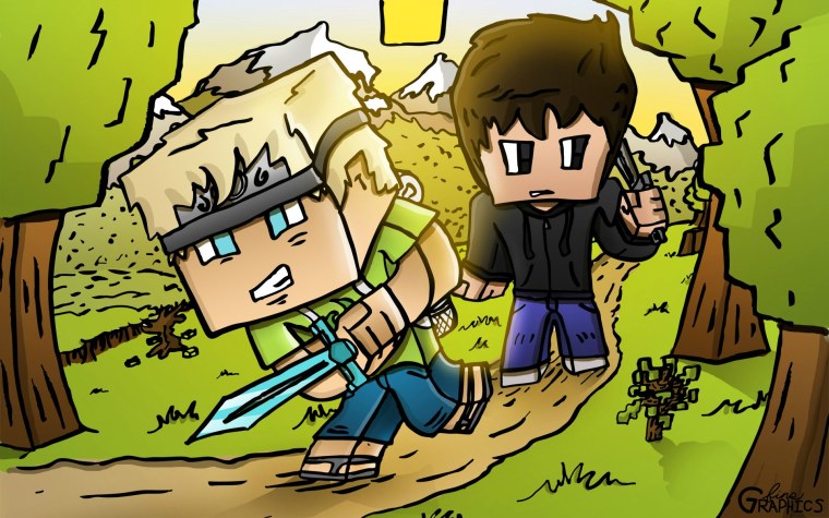 Майнкрафт арт