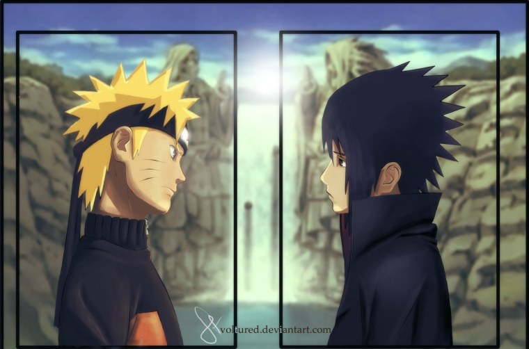 Наруто и Саске на аву