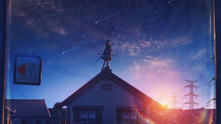 Фоны для рабочего стола аниме атмосферные