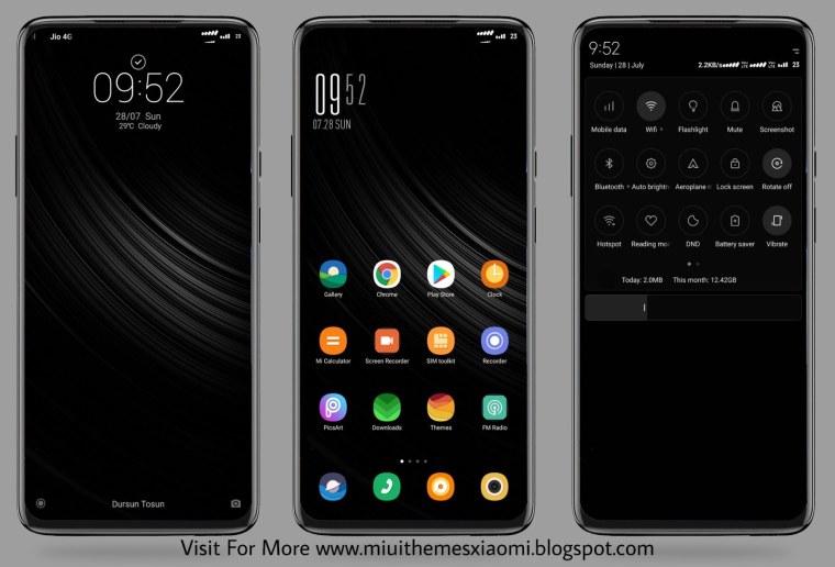 Темы для MIUI 7