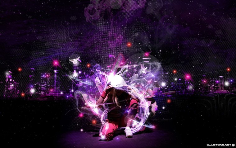 Танец абстракция