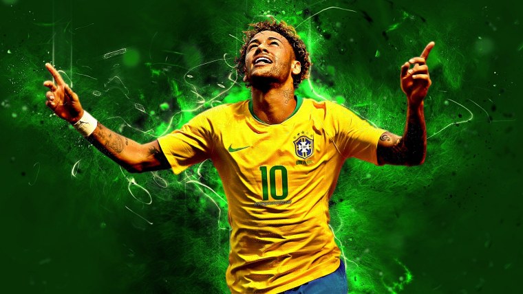 Футболист Neymar HD