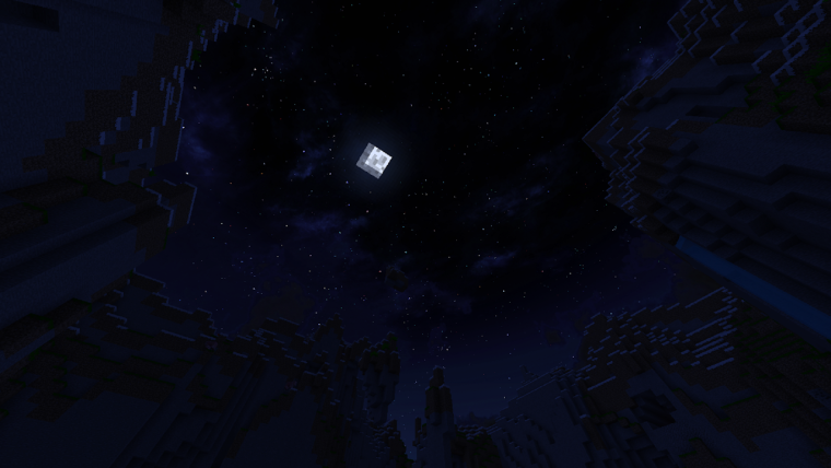 ЭНДЕР мир с шейдерами