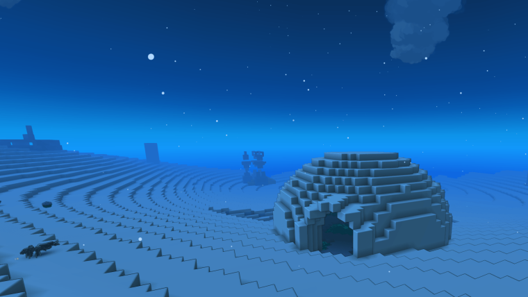 Майнкрафт снежный биом