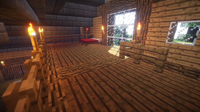 Красивые дома в МАЙНКРАФТЕ С шейдерами