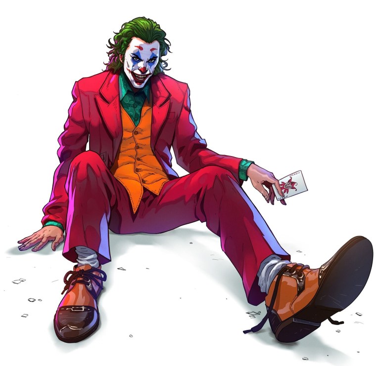 Джокер Хоакин Феникс аниме