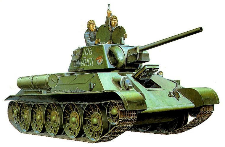 Танк т34 вектор