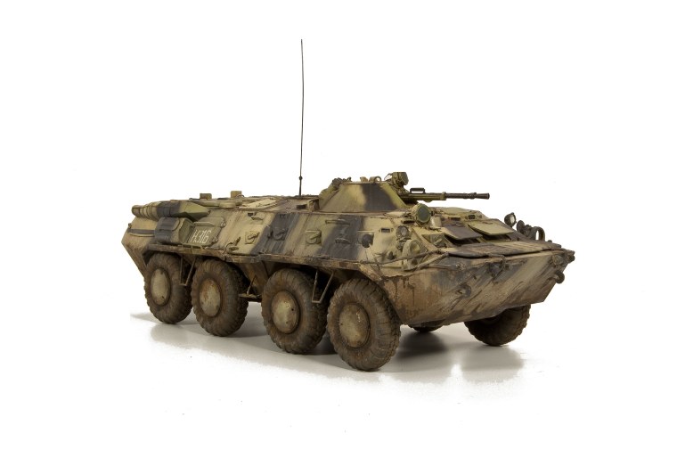 Российский бронетранспортер БТР-80а