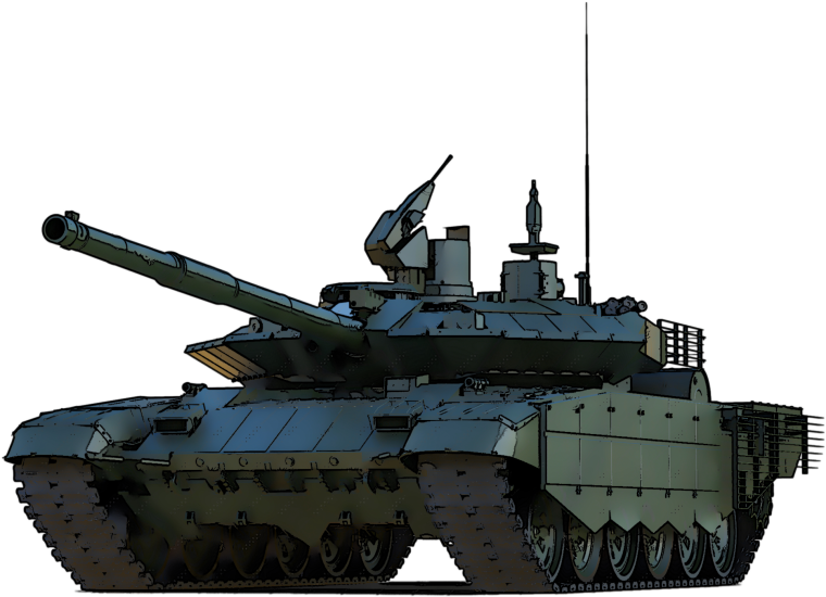 Танк т80 России вектор