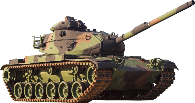 Танк на белом фоне