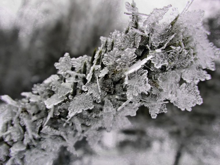 Образование инея