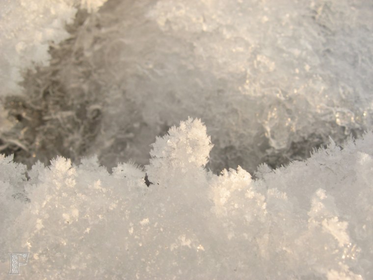 Лед под микроскопом