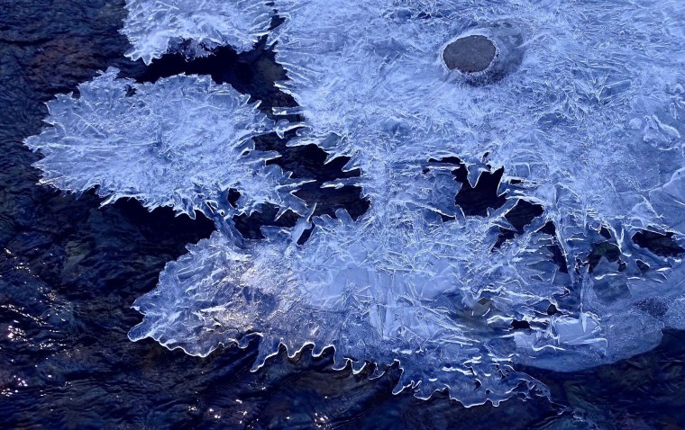 Иней десублимация