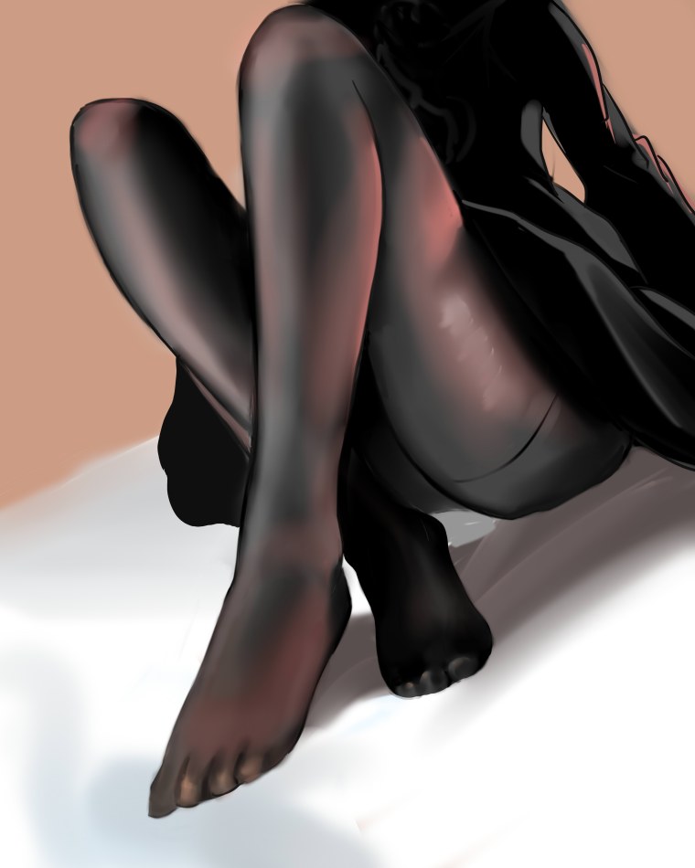 NIER Automata +18 чулки фут фетиш