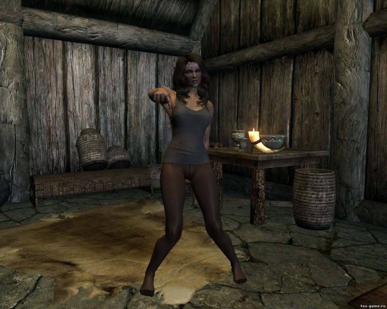 Скайрим UNP колготки