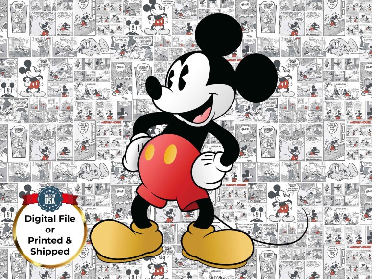 Обои на телефон Микки Маус