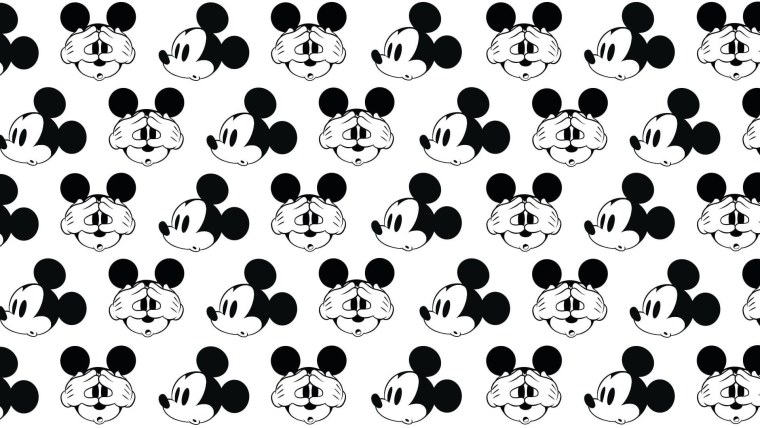 Обои Микки Маус и Минни Маус новый год