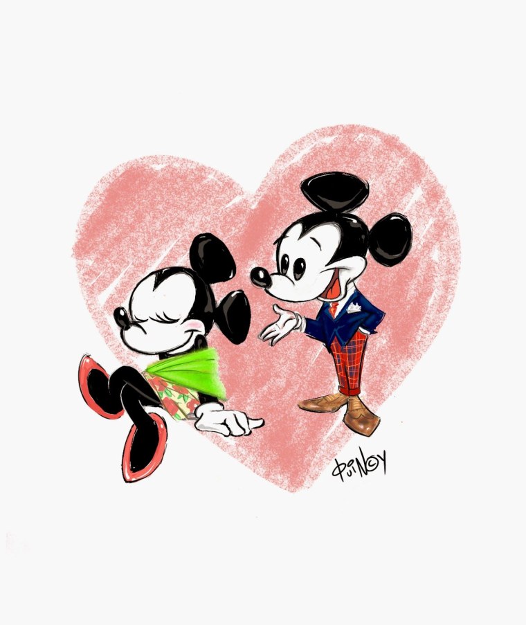 Фон Микки Маус