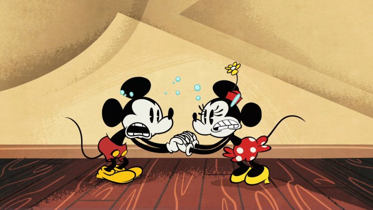 Минни Маус рисунок 1200х800