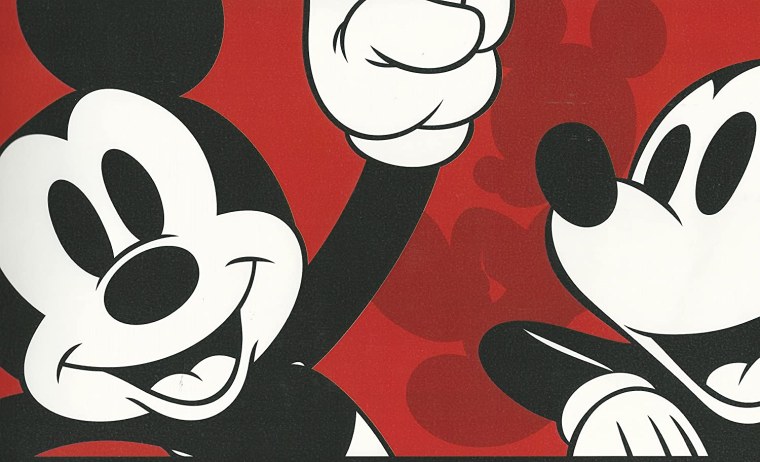 Реклама с Микки Маусом мороженое