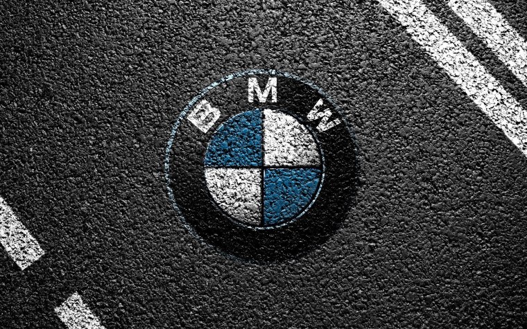BMW logo 4k