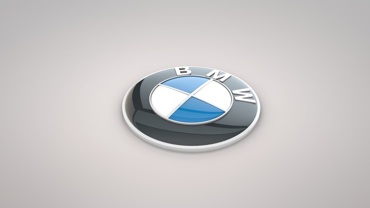 Надпись BMW на ковриках