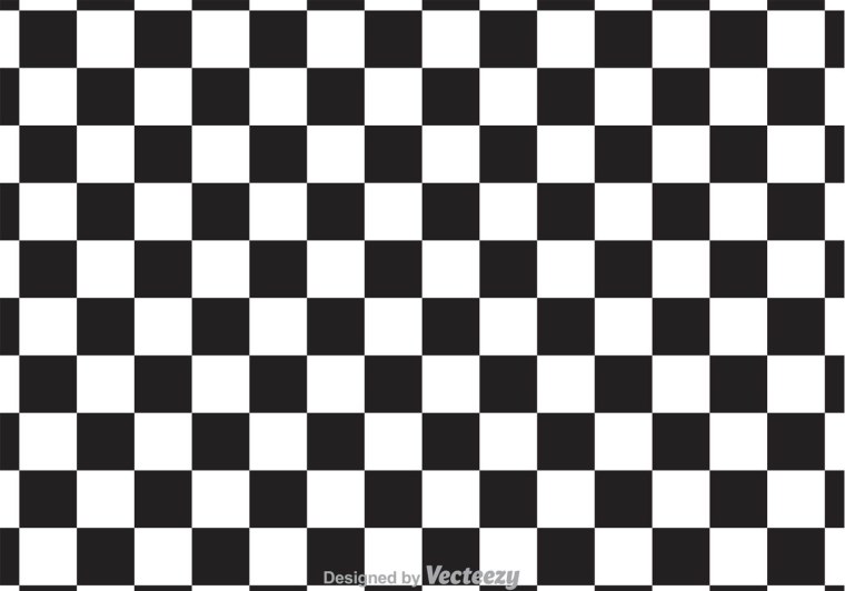 Черно белая клетка