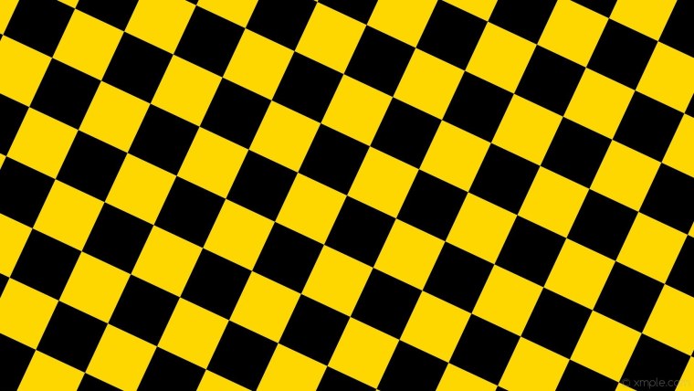 Черно желтая клетка