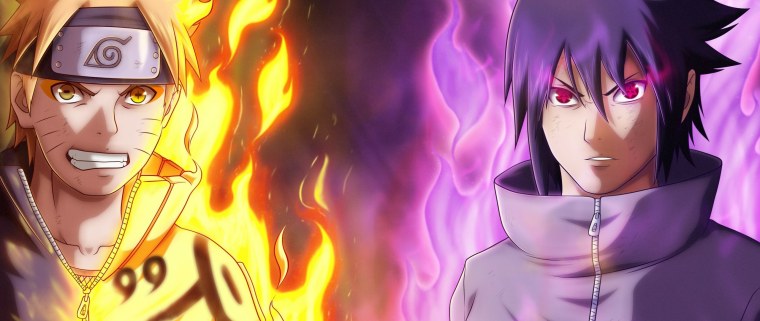 Наруто и Саске шапка