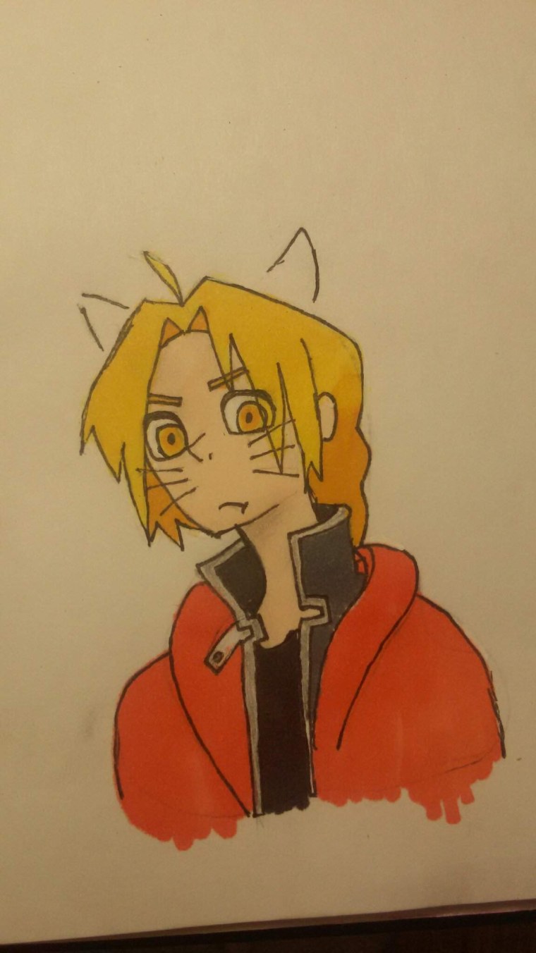 Нарисовать стального алхимика легко