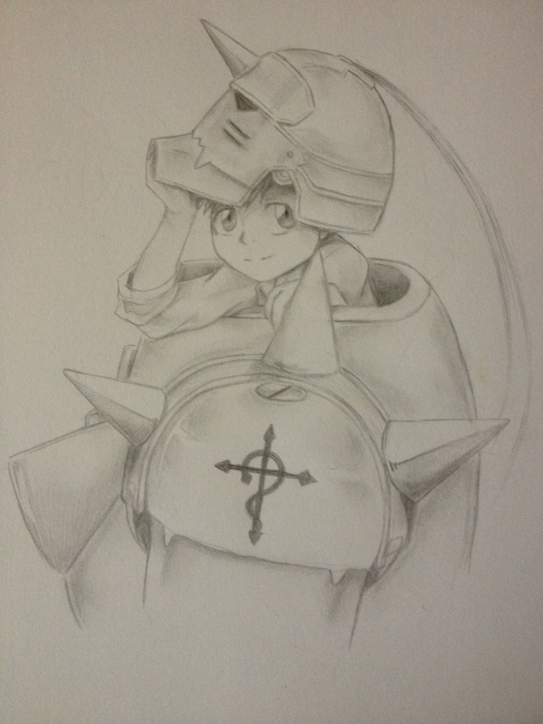 Эдвард для рисования стальной алхимик