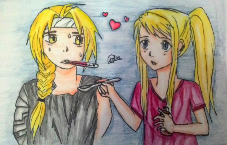 Аниме стальной алхимик для срисовки