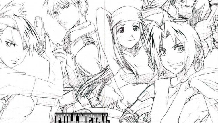 Картинки из манги стальной алхимик