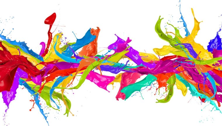 Разлитая краска