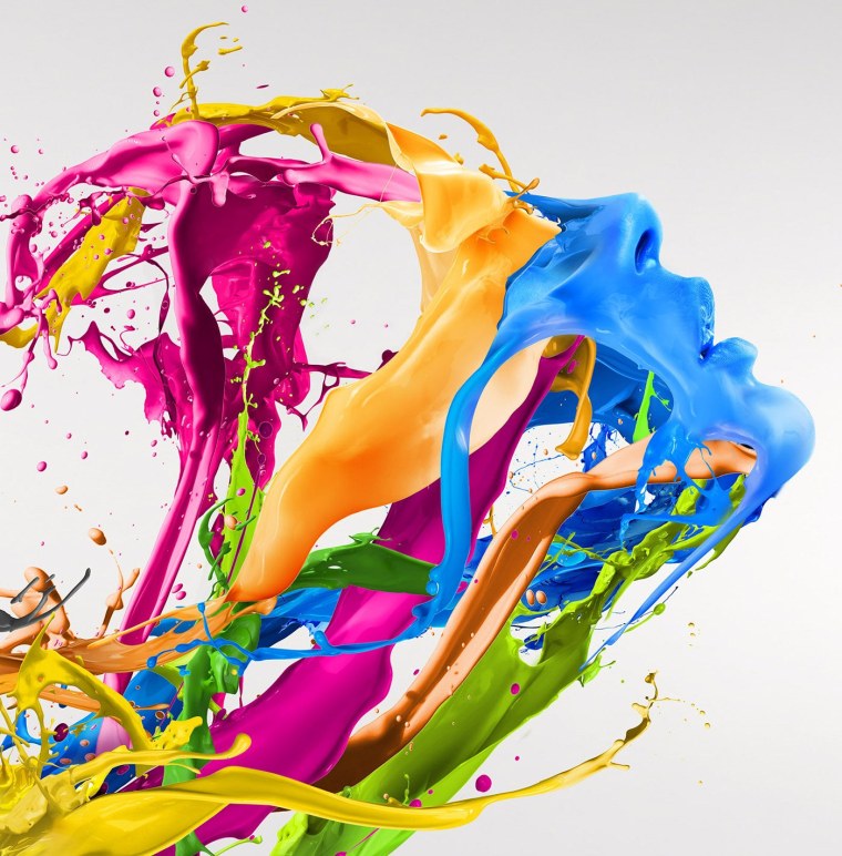 Брызги краски