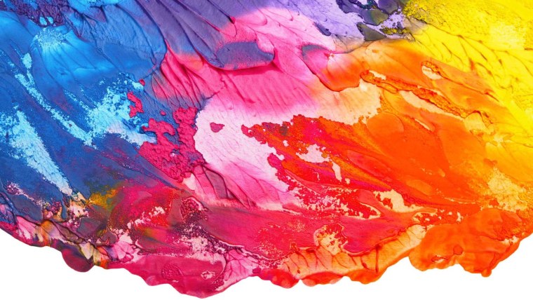 Разноцветные мазки