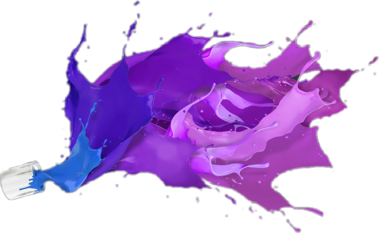 Разлитая краска