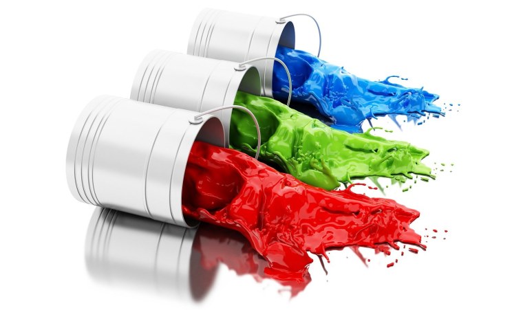 Пролитая краска