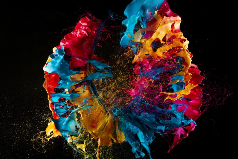 Разлитая краска