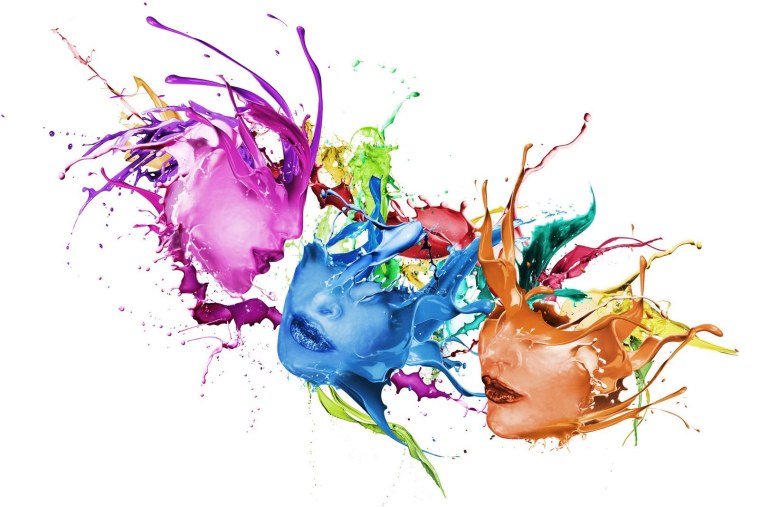 Яркие брызги