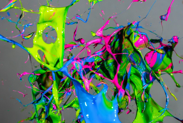 Абстрактные цветные пятна