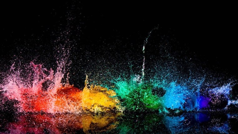 Разлитая краска