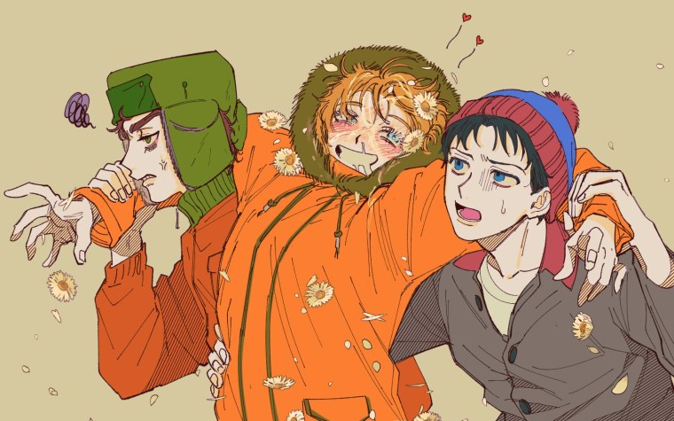 Южный парк Кенни аниме