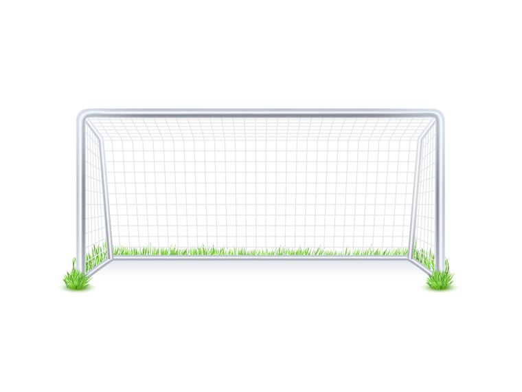 Футбольные ворота мультяшные