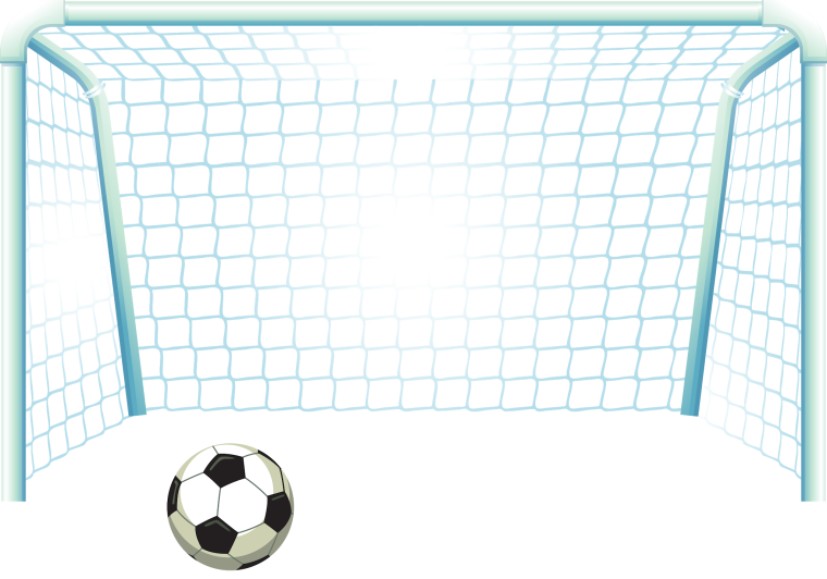 Футбольные ворота вектор