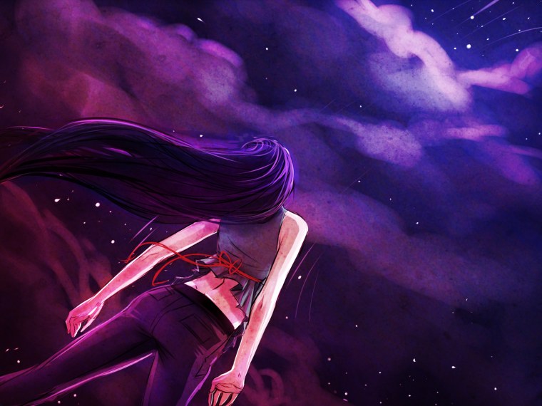 Фиолетовый арт