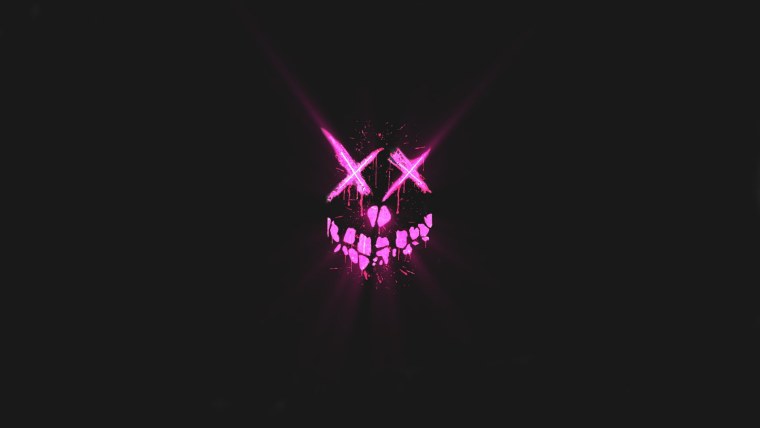 Фиолетовые обои для геймеров